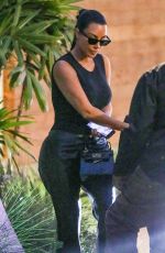 KIM KARDASHIAN and Kanye West at Cafe Habana in Malibu 08/31/2019