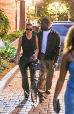 KIM KARDASHIAN and Kanye West at Cafe Habana in Malibu 08/31/2019