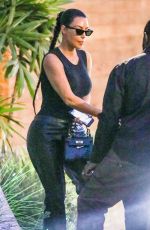 KIM KARDASHIAN and Kanye West at Cafe Habana in Malibu 08/31/2019