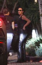 KIM KARDASHIAN and Kanye West at Cafe Habana in Malibu 08/31/2019