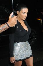 KIM KARDASHIAN Arrives at L