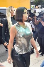 KIM KARDASHIAN Arrives at S by Serena Fashion Show in New York 09/10/2019