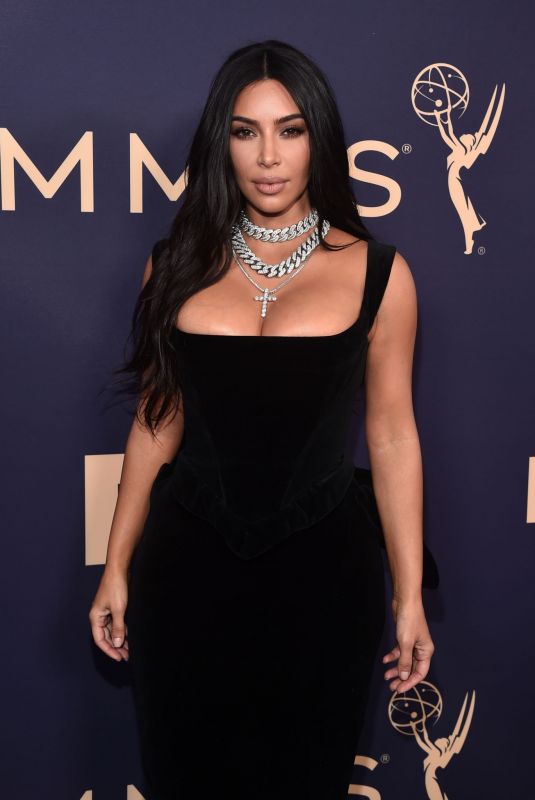 KIM KARDASHIAN at 71st Annual Emmy Awards in Los Angeles 09/22/2019
