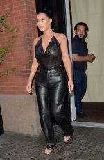 KIM KARDASHIAN at Estiatorio Milos in New York 09/11/2019