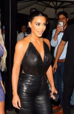 KIM KARDASHIAN at Estiatorio Milos in New York 09/11/2019