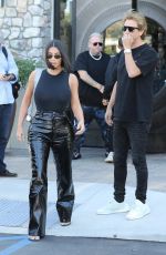 KIM KARDASHIAN Out Breakfast in Calabasas 09/25/2019