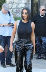 KIM KARDASHIAN Out Breakfast in Calabasas 09/25/2019
