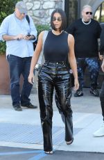 KIM KARDASHIAN Out Breakfast in Calabasas 09/25/2019