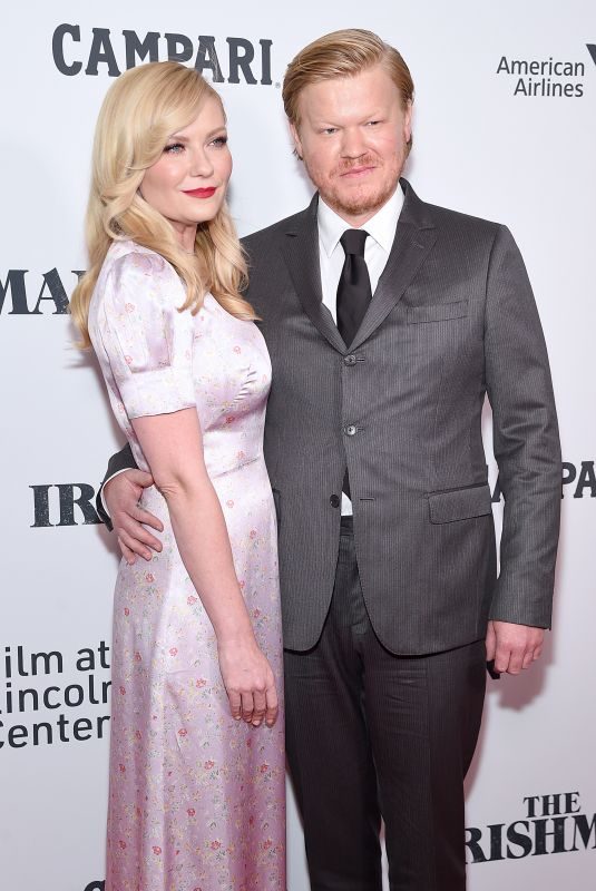 KIRSTEN DUNST and Jesse Plemons at The Irishman Screening at 57th New York Film Festival 09/27/2019