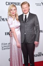 KIRSTEN DUNST and Jesse Plemons at The Irishman Screening at 57th New York Film Festival 09/27/2019