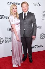 KIRSTEN DUNST and Jesse Plemons at The Irishman Screening at 57th New York Film Festival 09/27/2019