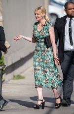 KIRSTEN DUNST Arrives at Jimmy Kimmel Live! in Hollywood 09/05/2019