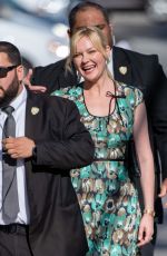 KIRSTEN DUNST Arrives at Jimmy Kimmel Live! in Hollywood 09/05/2019