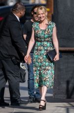 KIRSTEN DUNST Arrives at Jimmy Kimmel Live! in Hollywood 09/05/2019