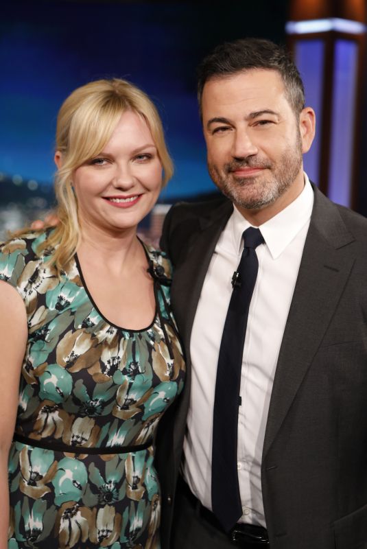 KIRSTEN DUNST at Jimmy Kimmel Live 09/05/2019