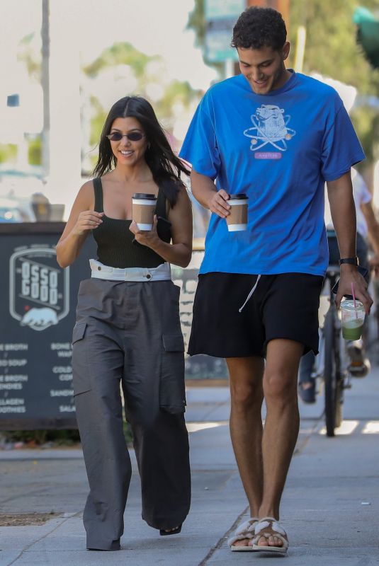 KOURTNEY KARDASHIAN and Fai Khadra Out in West Hollywood 09/12/2019