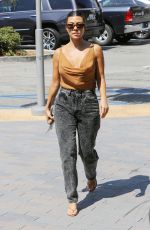 KOURTNEY KARDASHIAN Out for Lunch at Il Fornaio in Los Angeles 09/16/2019