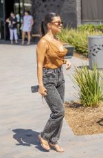 KOURTNEY KARDASHIAN Out for Lunch at Il Fornaio in Los Angeles 09/16/2019