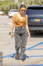 KOURTNEY KARDASHIAN Out for Lunch at Il Fornaio in Los Angeles 09/16/2019