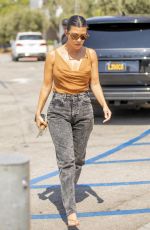 KOURTNEY KARDASHIAN Out for Lunch at Il Fornaio in Los Angeles 09/16/2019