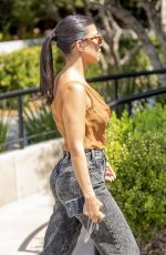 KOURTNEY KARDASHIAN Out for Lunch at Il Fornaio in Los Angeles 09/16/2019