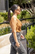 KOURTNEY KARDASHIAN Out for Lunch at Il Fornaio in Los Angeles 09/16/2019