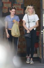 KRISTEN STEWART and DYLAN MEYER Out Shopping in Los Feliz 09/11/2019