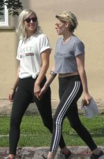 KRISTEN STEWART and DYLAN MEYER Out Shopping in Los Feliz 09/11/2019
