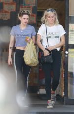 KRISTEN STEWART and DYLAN MEYER Out Shopping in Los Feliz 09/11/2019