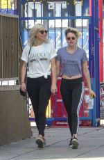 KRISTEN STEWART and DYLAN MEYER Out Shopping in Los Feliz 09/11/2019
