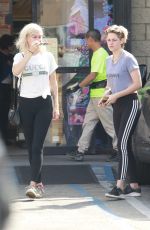 KRISTEN STEWART and DYLAN MEYER Out Shopping in Los Feliz 09/11/2019