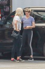KRISTEN STEWART and DYLAN MEYER Out Shopping in Los Feliz 09/11/2019