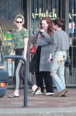 KRISTEN STEWART and EMMA ROBERTS Out in Los Feliz 09/10/2019