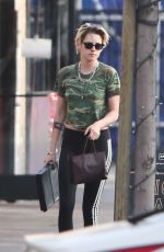 KRISTEN STEWART and EMMA ROBERTS Out in Los Feliz 09/10/2019