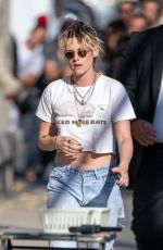 KRISTEN STEWART Arrives at Jimmy Kimmel Live! in Los Angeles 09/23/2019