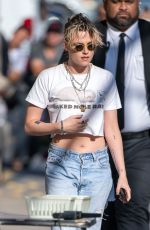 KRISTEN STEWART Arrives at Jimmy Kimmel Live! in Los Angeles 09/23/2019