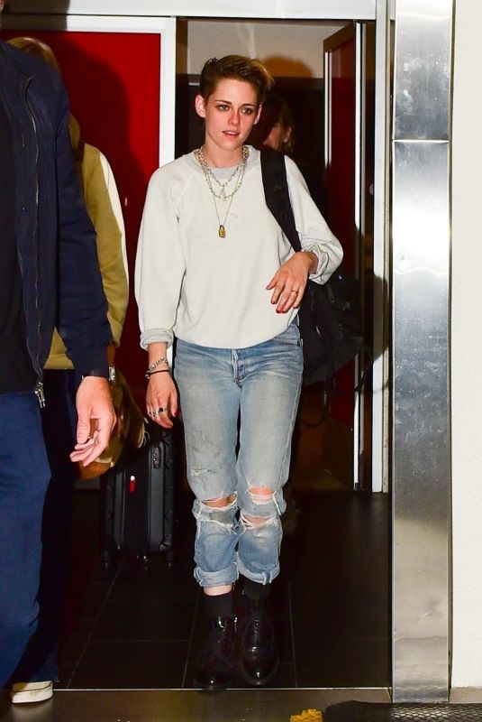 KRISTEN STEWART at LAX Airport in Los Angeles 09/08/2019