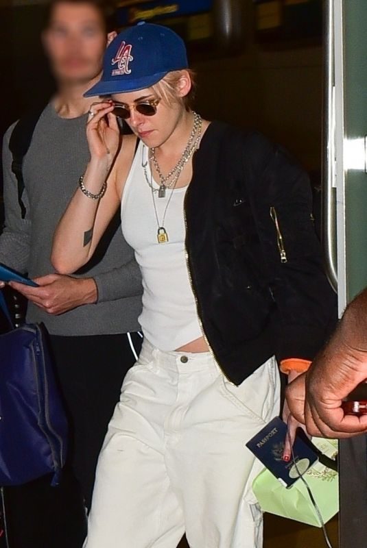 KRISTEN STEWART at LAX Airport in Los Angeles 09/21/2019