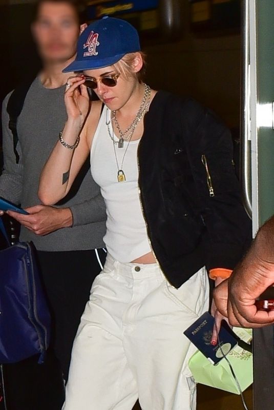 KRISTEN STEWART at LAX Airport in Los Angeles 09/21/2019
