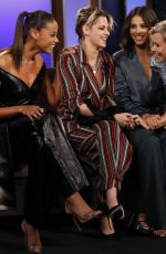 KRISTEN STEWART, NAOMI SCOTT, ELIZABETH BANKS and ELLA BALINSKA Promotes Charlies Angels at Jimmy Kimmel Live 09/23/22019