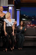 KRISTEN STEWART, NAOMI SCOTT, ELIZABETH BANKS and ELLA BALINSKA Promotes Charlies Angels at Jimmy Kimmel Live 09/23/22019
