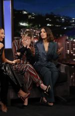 KRISTEN STEWART, NAOMI SCOTT, ELIZABETH BANKS and ELLA BALINSKA Promotes Charlies Angels at Jimmy Kimmel Live 09/23/22019