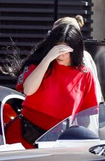 KYLIE JENNER and SOFIA RICHIE Leaves Nobu in Malibu 09/21/2019