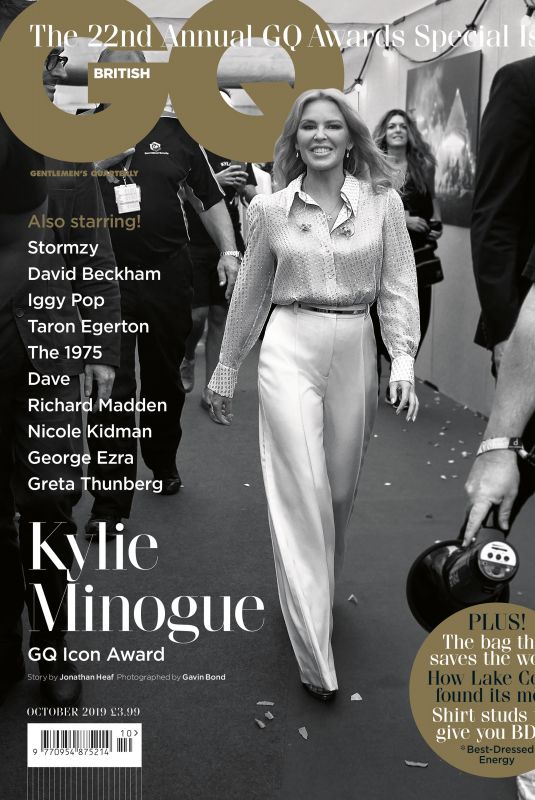 KYLIE MINOGUE in GQ Magazine, UK October 2019