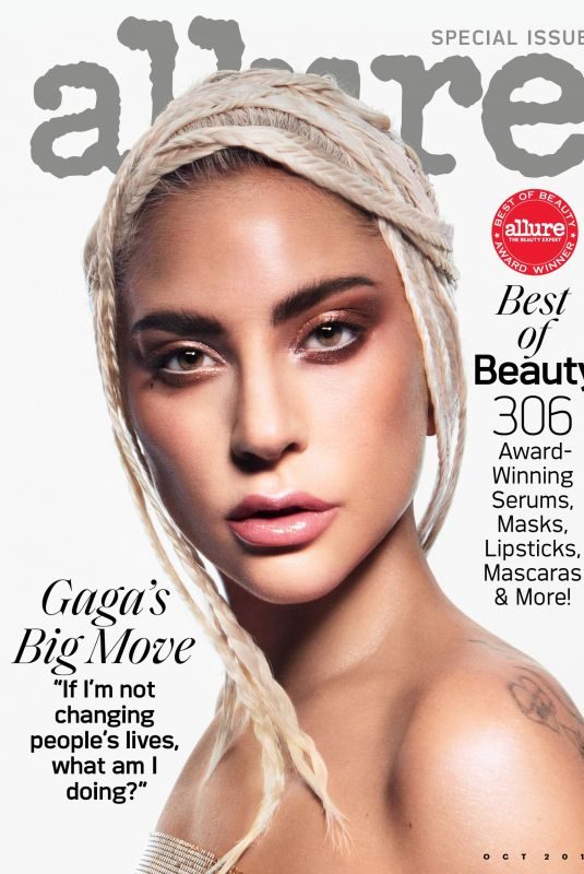 LADY GAGA in Allure Magazine, October 2019