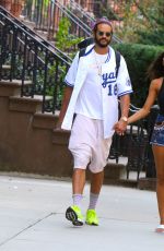 LAIS RIBEIRO and Joakim Noah Out in New York 09/12/2019