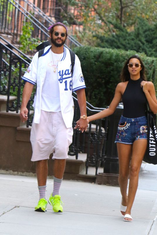 LAIS RIBEIRO and Joakim Noah Out in New York 09/12/2019