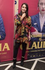 LALI ESPOSITO at Claudia Premiere at 25 De Mayo Theater in Buenos Aires 09/02/2019