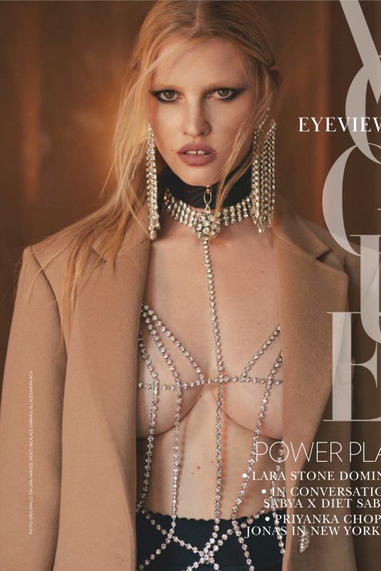 LARA STONE in Vogue Magazine, India September 2019