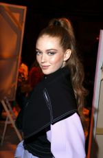 LARSEN THOMPSON at Brandon Maxwell Runway Show at New York Fashion Week 09/07/2019